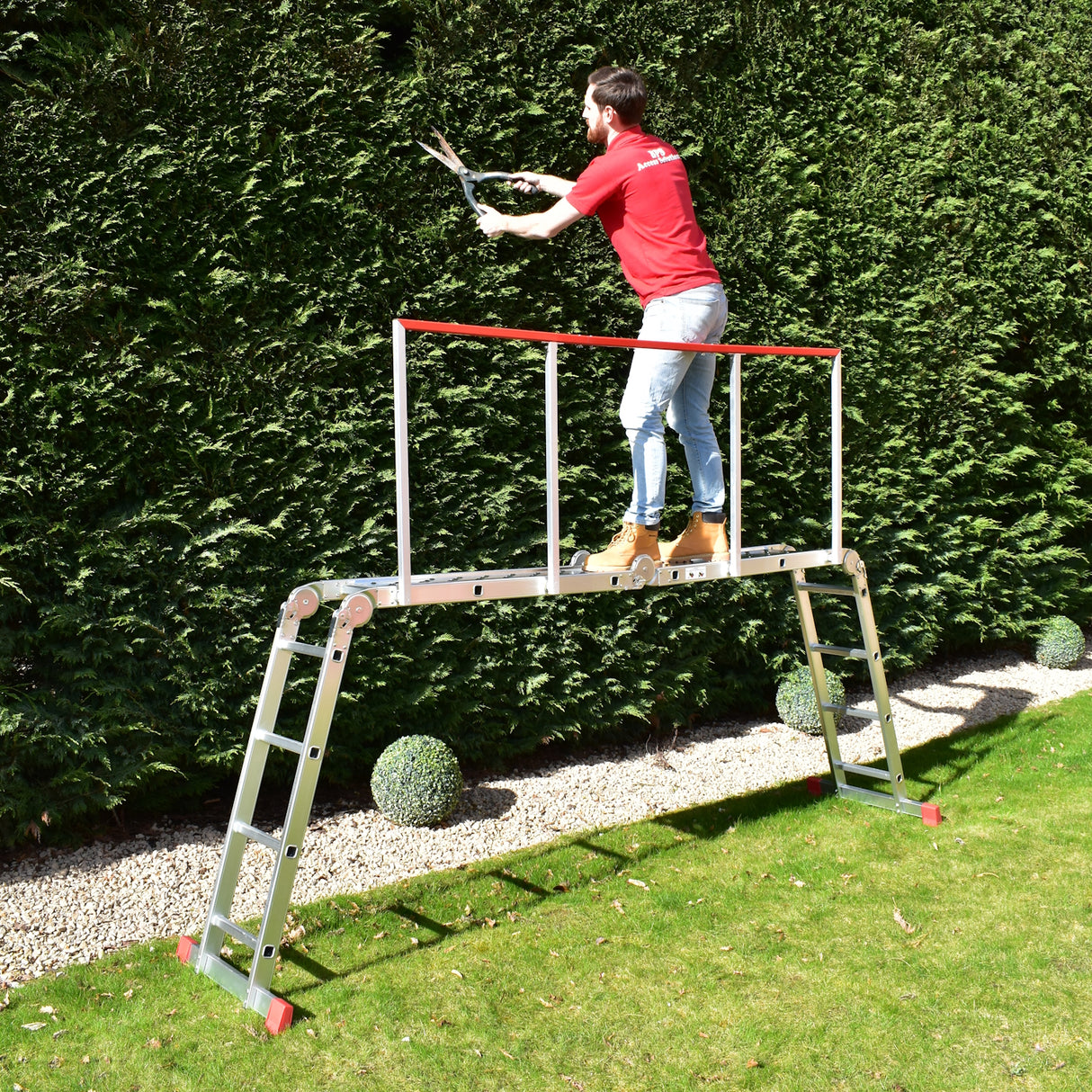 Multifunctionele Ladder Veiligheidsleuning