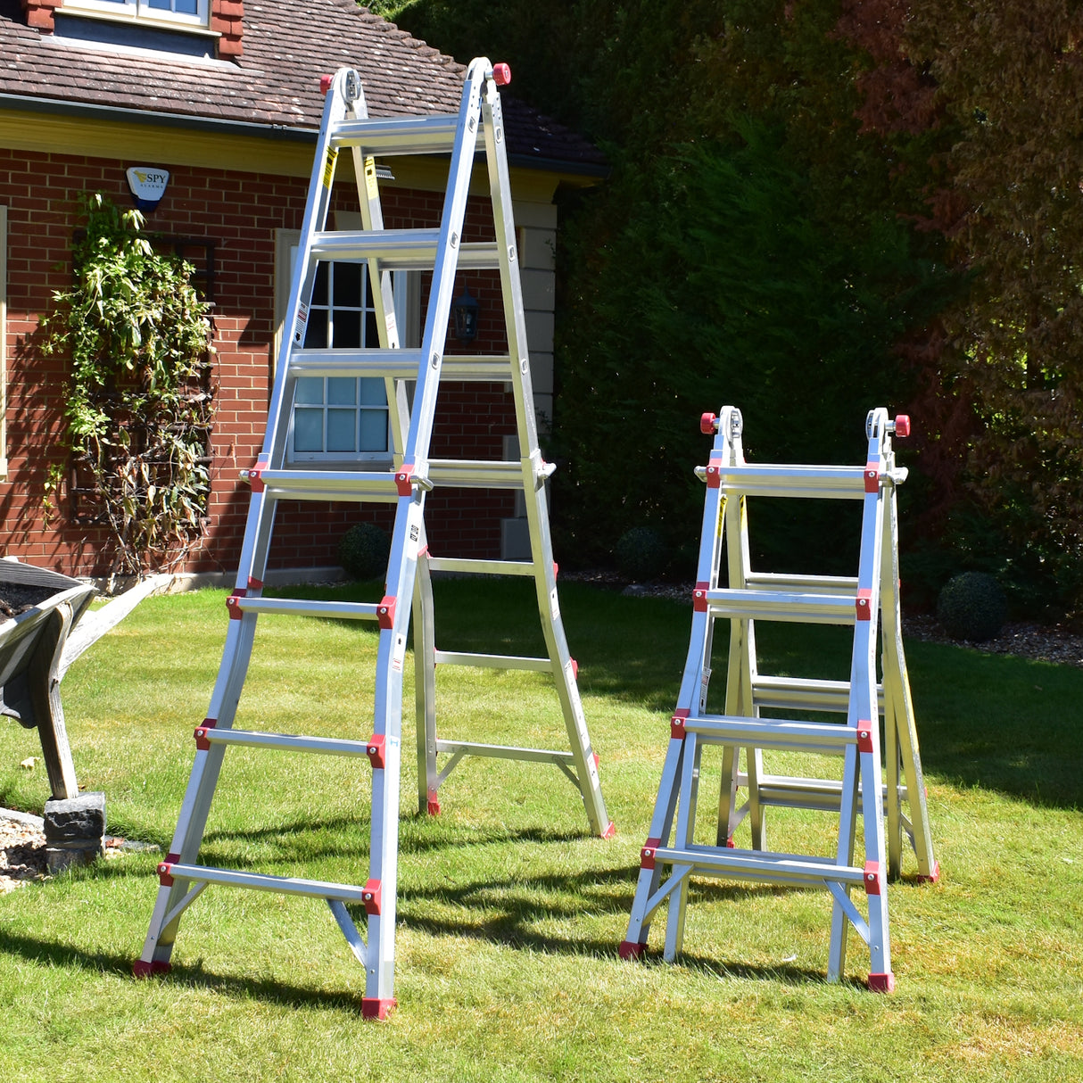 Telescopische multifunctionele ladders