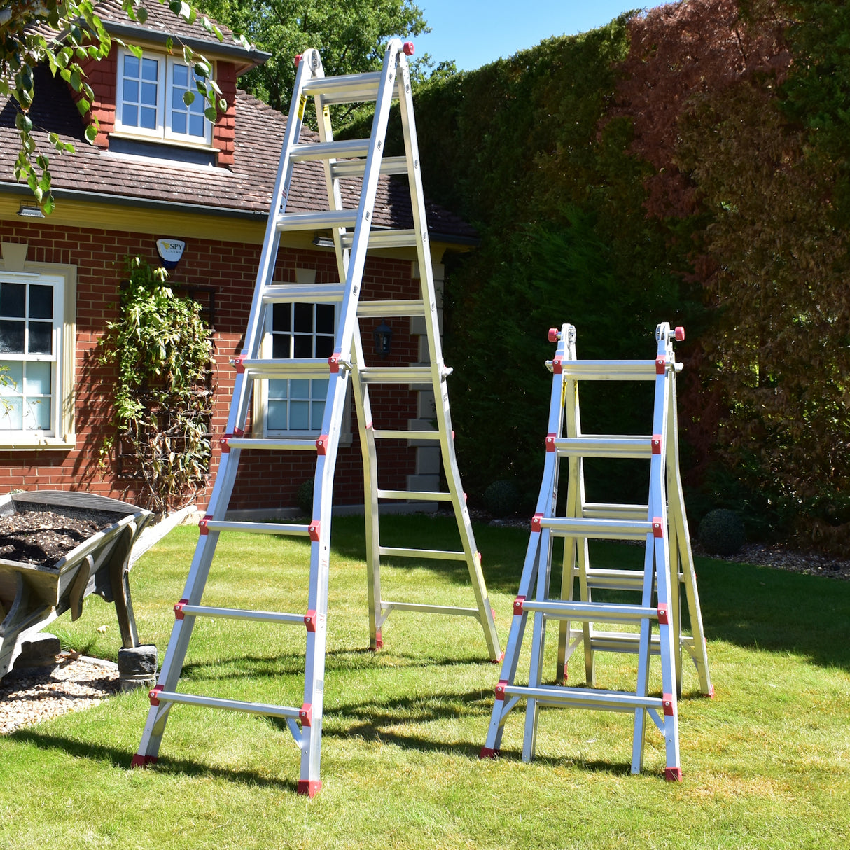 Telescopische multifunctionele ladders